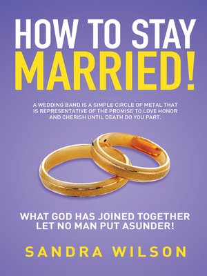 cover image of How to Stay Married!